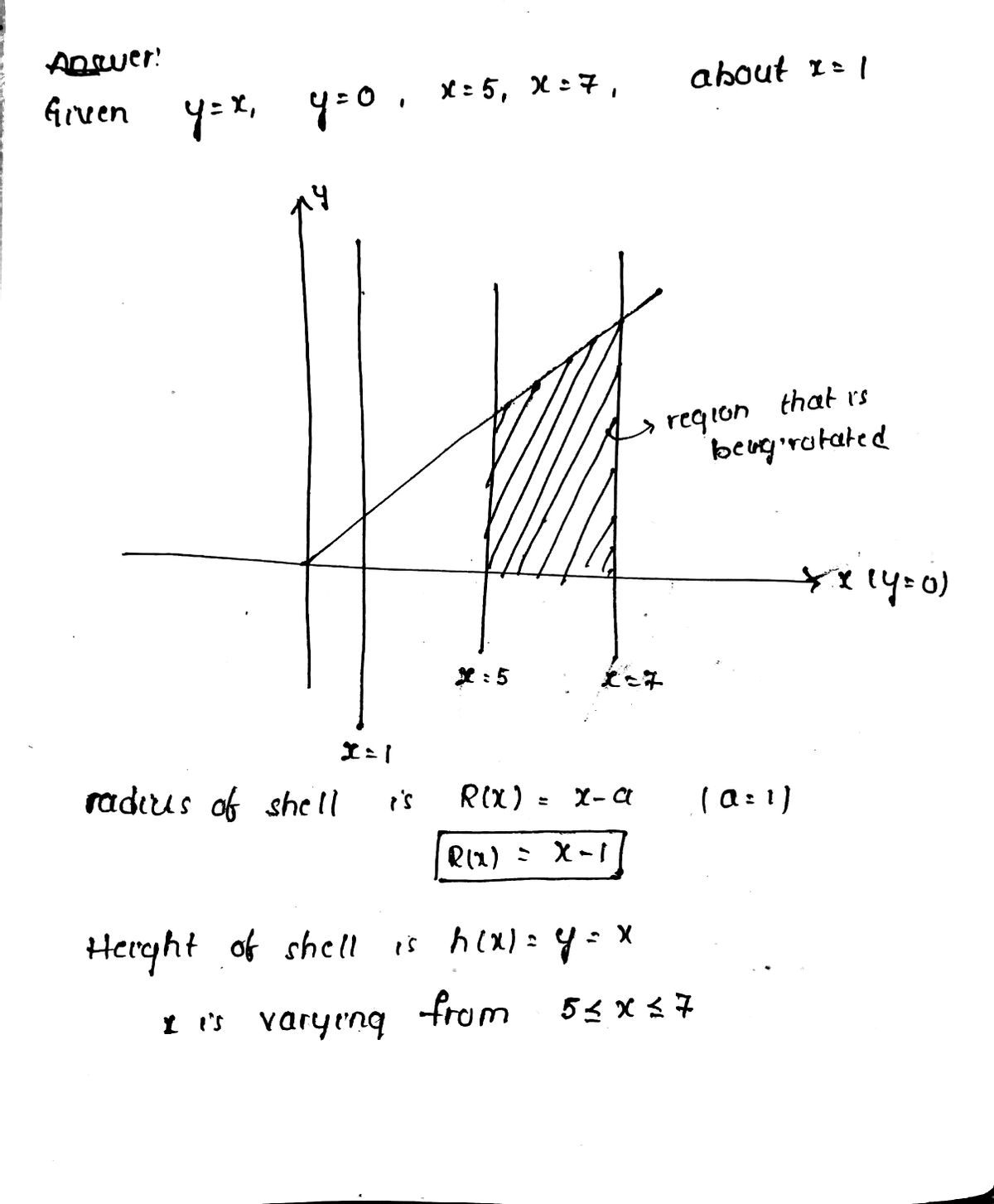 Calculus homework question answer, step 1, image 1